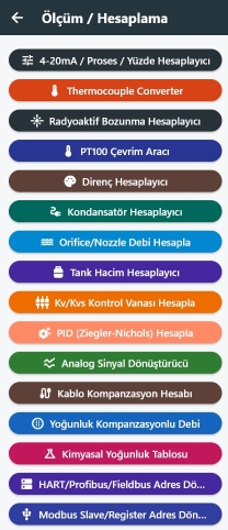 Ölçüm / Hesaplama Modülü